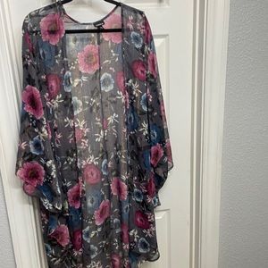 Floral Swim Cover. Size 5/6. Torrid. Like New.
